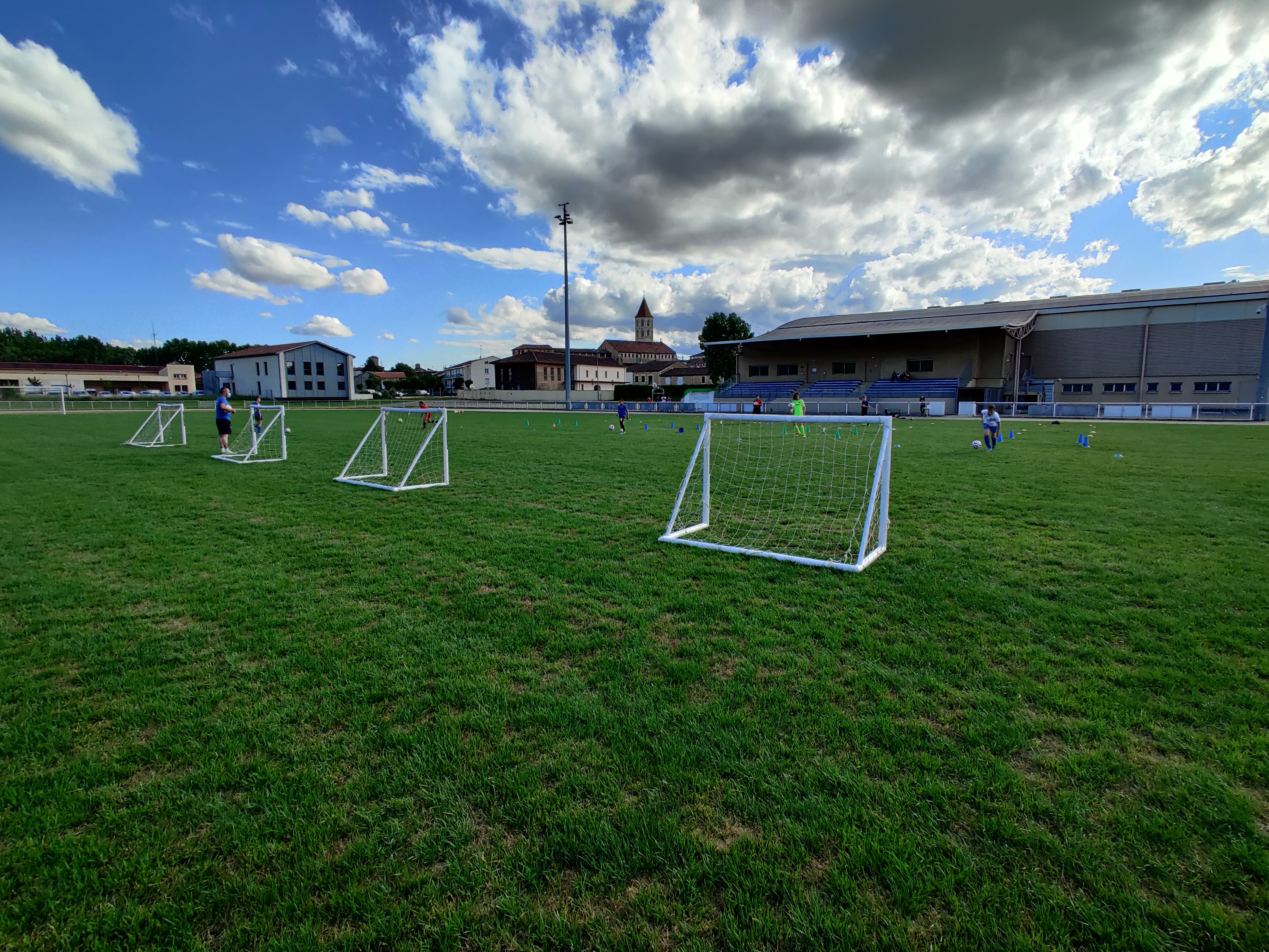 Goal Post & Sports Net